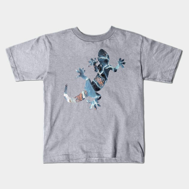 Phantasma Lizard Kids T-Shirt by soitwouldseem